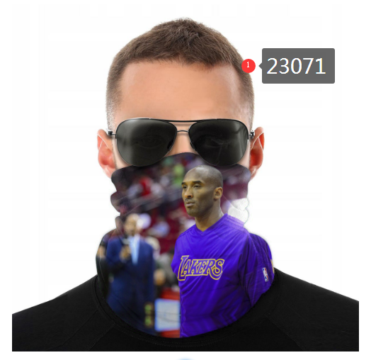 NBA 2021 Los Angeles Lakers #24 kobe bryant 23071 Dust mask with filter
